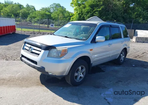 2008 Honda Pilot Ex from USA, damaged, VIN 5FNYF18468B044242